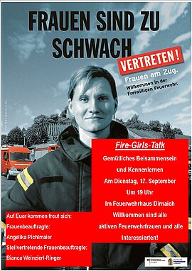 Banner Fire Girls Talk