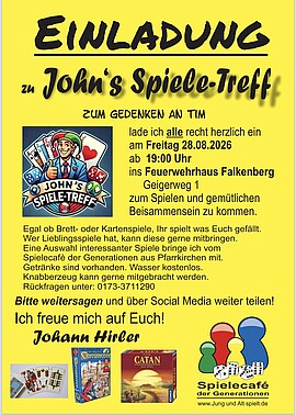 Banner Spieleabend