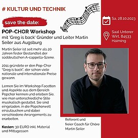 Banner Popchor Workshop mit Martin Seiler