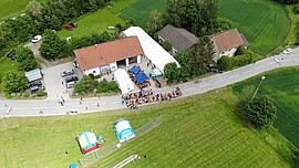 Banner Dorffest FFW Taufkirchen