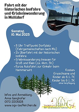 Banner Halbtagesausflug nach Mühldorf - Zauberhafte Erlebniswanderung