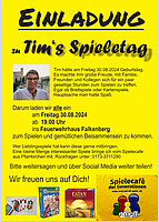 Logo Tim‘s Spieletag