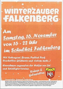 Banner Winterzauber Falkenberg