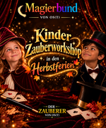 Logo Kinder Zauber-Workshop in den Herbstferien - Pfarrkirchen