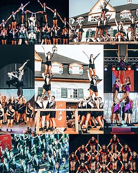 Banner Sportlerball SV Höcking - Auftritt Showtanzgruppe