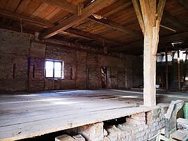 Banner DENK-MAL an Scheunen und Stadel! PFLEGE der historischen Baukultur im 21. Jahrhundert - Vorträge, Workshops und Exkursionen